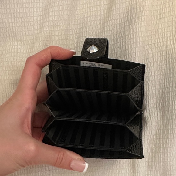 Victoria Secret Silver and Black Card Holder - Picture 5 of 7